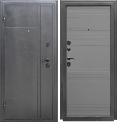 Дверь Олимп Софт Серый